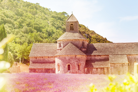 Notre Dame de Senanque, Provenceの写真素材