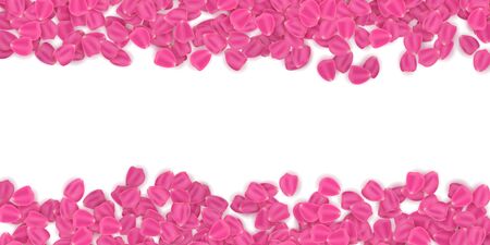 Background of tulip petals. March 8. Valentine's Day. Romantic frame template for your design. Vector illustration. EPS 10のイラスト素材