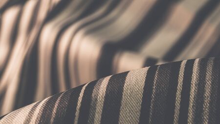 Vintage curvy fabric an lines texture for backgroundの写真素材