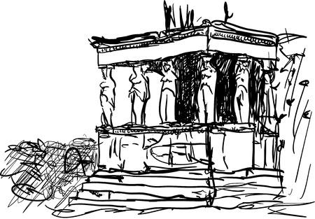 acropolisのイラスト素材