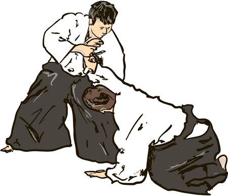 aikidoのイラスト素材