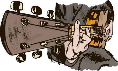 guitarのイラスト素材