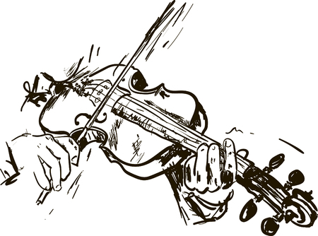 violinのイラスト素材