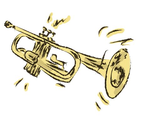 trumpetのイラスト素材