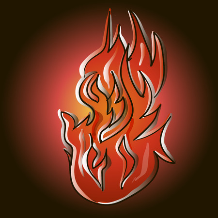 flameのイラスト素材