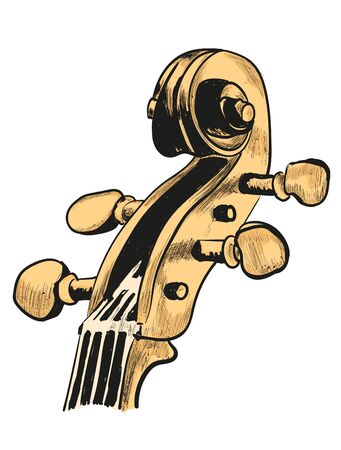 violinのイラスト素材