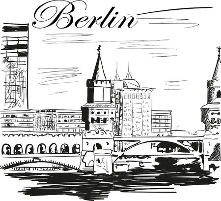 berlinのイラスト素材