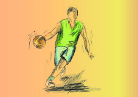 basketballのイラスト素材