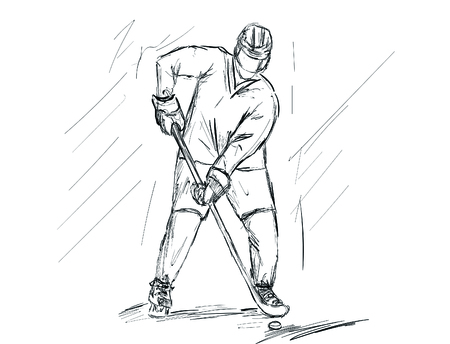hockeyのイラスト素材