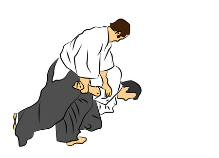 aikidoのイラスト素材