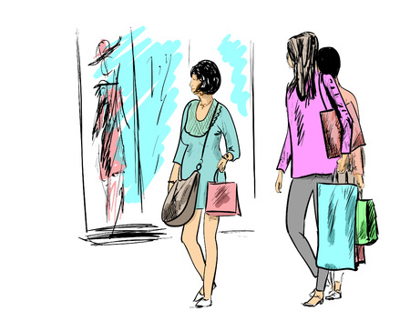 Womenのイラスト素材