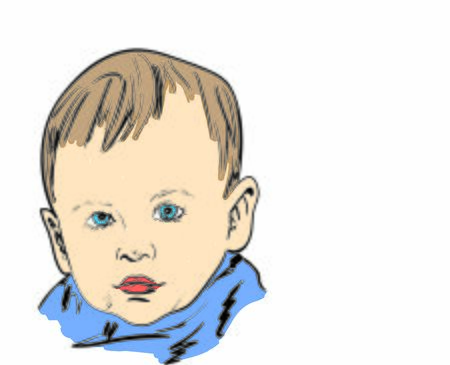 small girlのイラスト素材