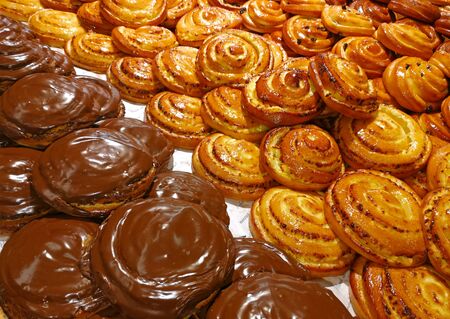 a good assortment of bunsの写真素材