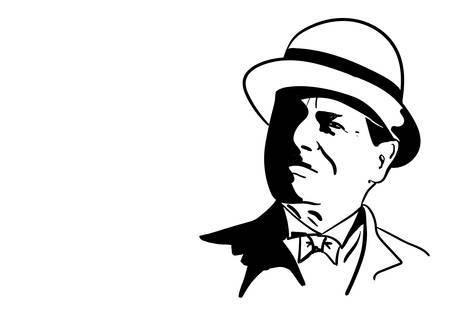 a man with hat