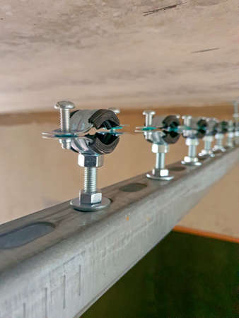 a steel fasteners for water pipes