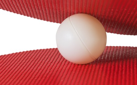 racquet tennis isolated on a white backgroundの写真素材