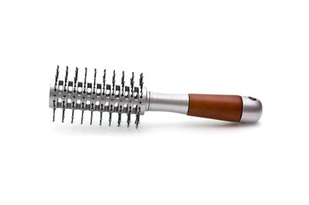 brush hair isolated on white backgroundの写真素材