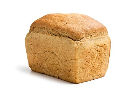 bread isolated on white background 
の写真素材
