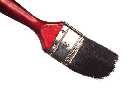 paint brush  isolated on white backgroundの写真素材