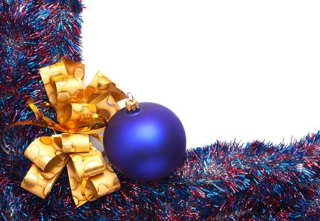 Christmas decoration  isolated on a white  background の写真素材