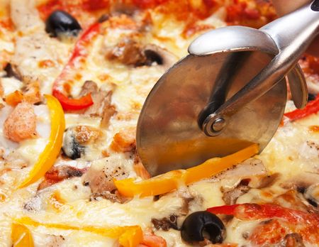 Pizza Sliceの写真素材