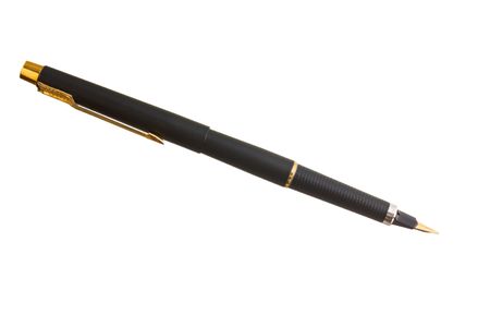 pen isolated on white backgroundの写真素材