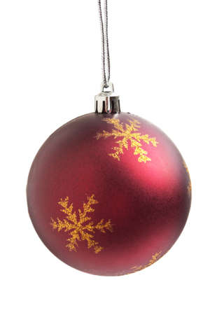 Christmas decoration  isolated on a white  background の写真素材