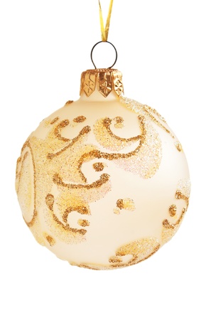 Christmas decoration  isolated on a white  background の写真素材