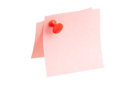 Many reminder notes  isolated on a white backgroundの写真素材