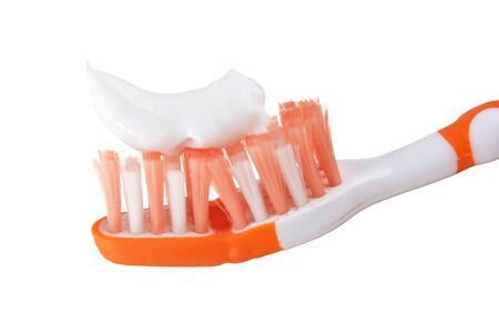 toothbrush  isolated on a white  background の写真素材