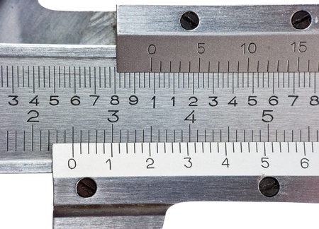 dial vernier calipers macroの写真素材