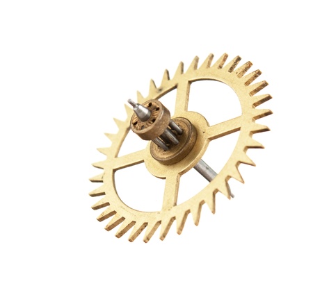 hour gear isolated on white background
