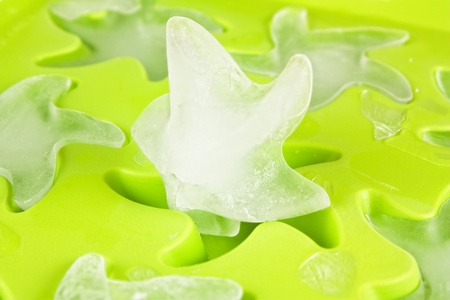 ice isolated on white background