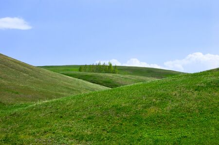 green hillsの写真素材