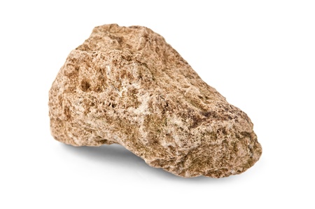 stone isolated on white background