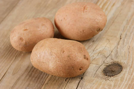 pile of potatoesの写真素材