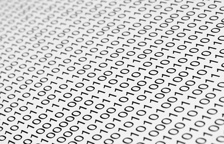  background of a binary codeの写真素材