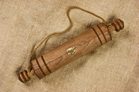 wooden case for the scrolls and manuscripts