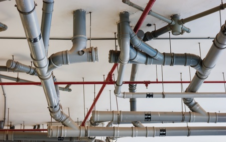 ventilation pipeの写真素材