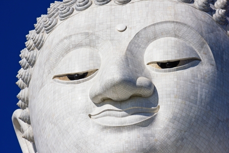 The marble statue of Big Buddhaの写真素材