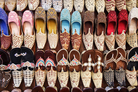 traditional Arabic shoes in east souk