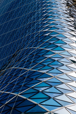 ABU DHABI, UAE - NOVEMBER 5: The Capital Gate Tower on the November 5, 2013 in Abu Dhabi, This is certified as the World's Furthest Leaning Manmade in the world.のeditorial素材