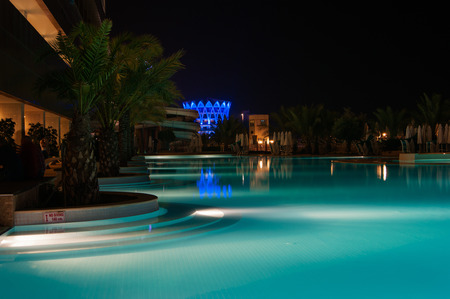 night pool