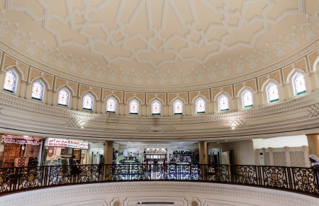 SHARJAH, UAE - OCTOBER 28, 2013: Central Souq Mega Mall opened on December 2001 and becoming one of leading retail and leisure destinations in UAE. It is one of largest malls in UAE at 800,000 sq. ft.のeditorial素材