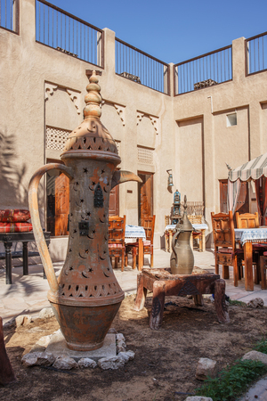 Typical Arabic patioのeditorial素材