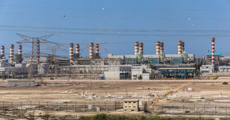 DUBAI, UAE-NOVEMBER 02  Industrial Zone Dubai  