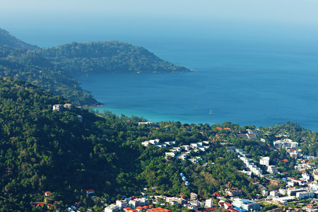 tropical jungles in Phuket Thailandの写真素材