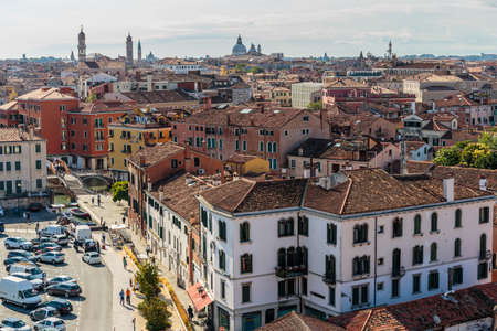 Top view of Veniceのeditorial素材