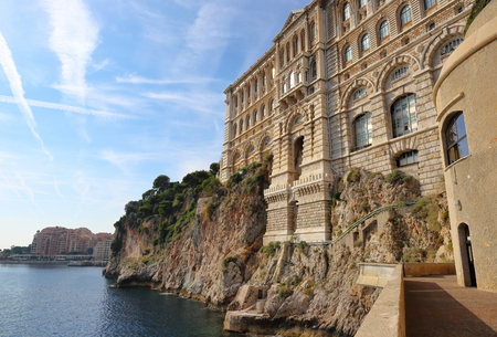 Oceanographic Museum of Monaco. Monte Carloのeditorial素材