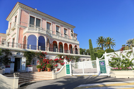 CAP FERRAT, FRANCE - OCTOBER 29, 2014: Villa Ephrussi de Rothschildのeditorial素材